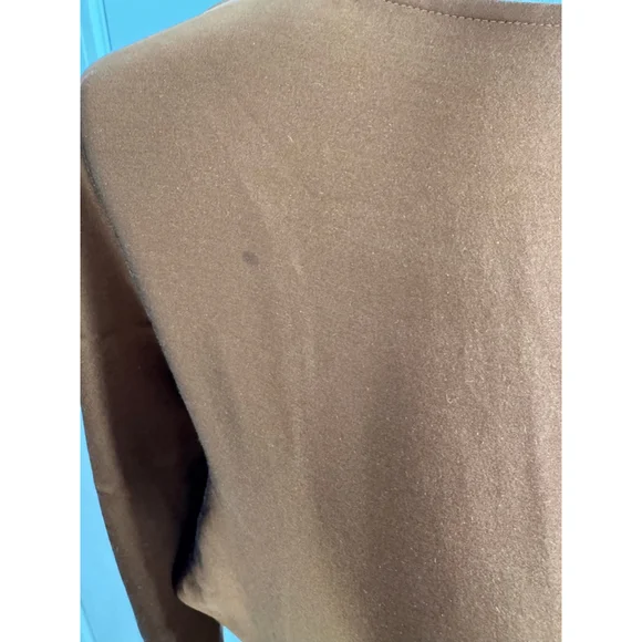 Women's Veronica Beard Long Sleeve Dress Brown Size 2 - Picture 3 of 10